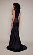 Alyce Paris 7067 Cowl Neck Fit And Flare Bridal Dress