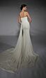 Alyce Paris 7104 Plunging Neck Side Streamer Bridal Dress