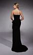 Alyce Paris 7114 Asymmetric Neck High Slit Bridal Gown