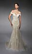 Alyce Paris 7118 Off-The-Shoulder Fit And Flare Bridal Gown