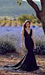 Alyce Paris 5065 V-Neck with Train Dress