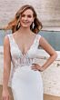 Alyce Paris 5065 V-Neck with Train Dress