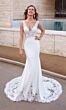 Alyce Paris 5065 V-Neck with Train Dress
