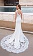 Alyce Paris 5065 V-Neck with Train Dress