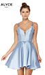 Alyce Paris 3769 Double Strap Short Dress