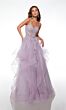 Alyce Paris 61094 Flounce Skirt Spaghetti Strap Dress