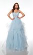 Alyce Paris 61094 Flounce Skirt Spaghetti Strap Dress