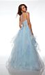 Alyce Paris 61094 Flounce Skirt Spaghetti Strap Dress