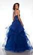Alyce Paris 61094 Flounce Skirt Spaghetti Strap Dress