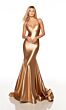 Alyce Paris 61437 Knotted Back Strappy Dress