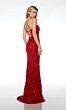 Alyce Paris 61482 High Slit Corset Dress