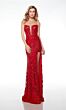 Alyce Paris 61482 High Slit Corset Dress