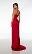 Alyce Paris 61489 High Slit Strapless Corset Dress