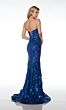 Alyce Paris 61505 Sequin Flowers Keyhole Corset Dress