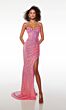 Alyce Paris 61518 Cutaway Slit Corset Dress