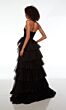 Alyce Paris 61525 Layered Skirt Lace Bodice Dress