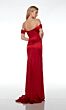 Alyce Paris 61571 Detachable Train Strapless Dress