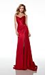 Alyce Paris 61571 Detachable Train Strapless Dress