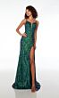 Alyce Paris 61577 Tie Back Sequin Corset Dress