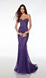 Alyce Paris 61579 Illusion Corset Strapless Dress