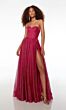 Alyce Paris 61601 High Slit Strapless Corset Dress