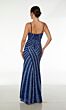 Alyce Paris 61608 Spaghetti Straps Geometric Dress