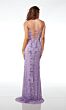 Alyce Paris 61612 Lace-Up Back Embellished Dress