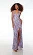 Alyce Paris 61642 Criss Cross Back Embellished Dress