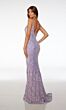 Alyce Paris 61655 Open Back High Slit Dress