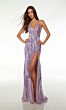 Alyce Paris 61658 Plunging Neckline Sequin Dress