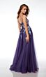 Alyce Paris 61673 High Slit Two Tone Dress