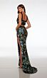 Alyce Paris 61689 Floral Embroidery Two Piece Dress