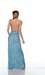 Alyce Paris 88000 Strappy Lace-Up Back Sequin Dress