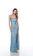 Alyce Paris 88000 Strappy Lace-Up Back Sequin Dress