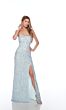 Alyce Paris 88000 Strappy Lace-Up Back Sequin Dress