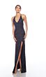 Alyce Paris 88001 Sequin Crisscross Open Back Dress