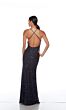 Alyce Paris 88001 Sequin Crisscross Open Back Dress