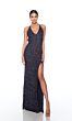Alyce Paris 88001 Sequin Crisscross Open Back Dress
