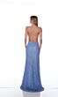 Alyce Paris 88002 Sequin Spaghetti Strap High Slit Dress