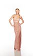 Alyce Paris 88004 Scoop Neck High Slit Dress