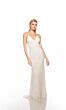 Alyce Paris 88006 Crisscross Back Spaghetti Strap Dress
