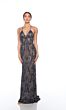 Alyce Paris 88006 Crisscross Back Spaghetti Strap Dress