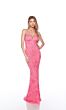 Alyce Paris 88007 Strappy Open Back Slim Dress