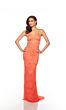 Alyce Paris 88007 Strappy Open Back Slim Dress