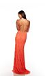 Alyce Paris 88007 Strappy Open Back Slim Dress