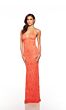Alyce Paris 88007 Strappy Open Back Slim Dress