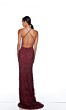 Alyce Paris 88007 Strappy Open Back Slim Dress