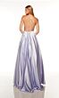 Alyce Paris 1761 Lace-Up Back Side Pockets Dress
