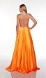 Alyce Paris 1761 Lace-Up Back Side Pockets Dress
