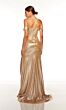 Alyce Paris 61472 Off The Shoulder Metallic Dress